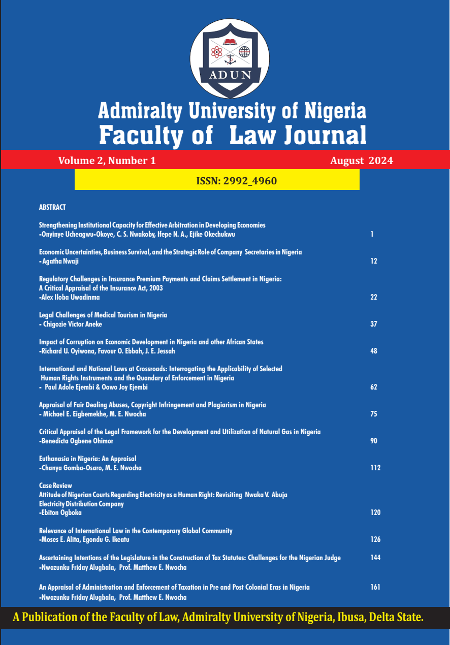 ADUN Law Journal Cover